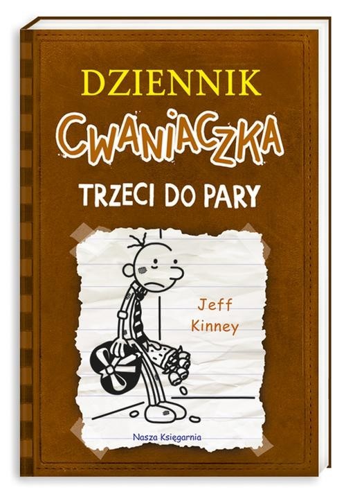 okładka Dziennik cwaniaczka 7. Trzeci do pary książka | Jeff Kinney