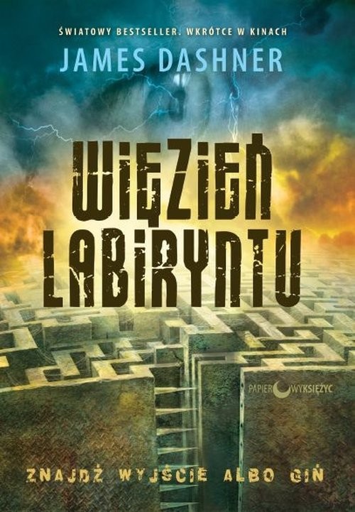 okładka Więzień Labiryntu książka | James Dashner