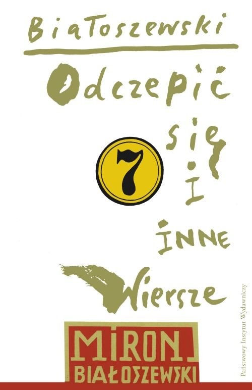 okładka Odczepić się i inne wiersze książka | Miron Białoszewski
