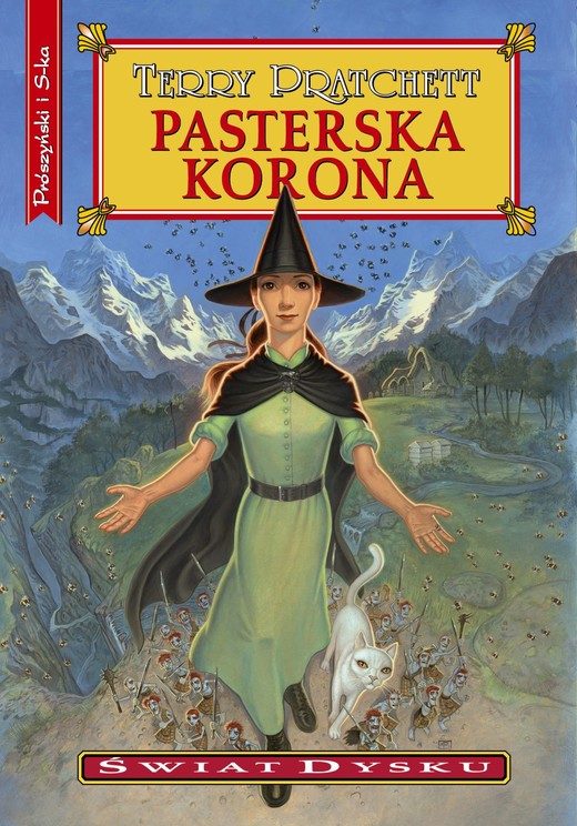 okładka Pasterska korona książka | Terry Pratchett