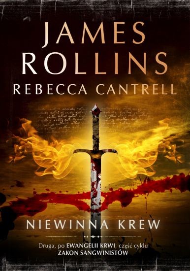 okładka Niewinna krew książka | James Rollins, Rebecca Cantrell