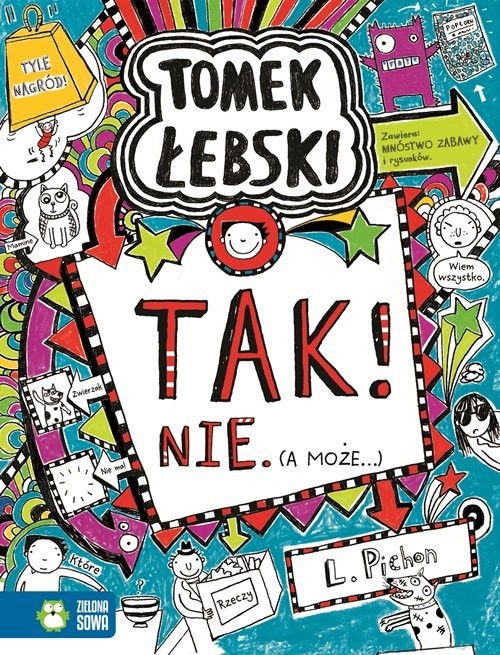 okładka Tomek Łebski. Tom 8. Tak! Nie (a może..) książka | Pichon Liz