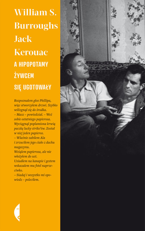 okładka A hipopotamy żywcem się ugotowały książka | William S. Burroughs, Jack Kerouac