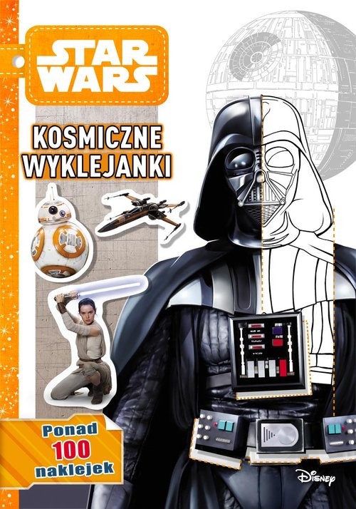 okładka Star Wars Kosmiczne wyklejanki książka
