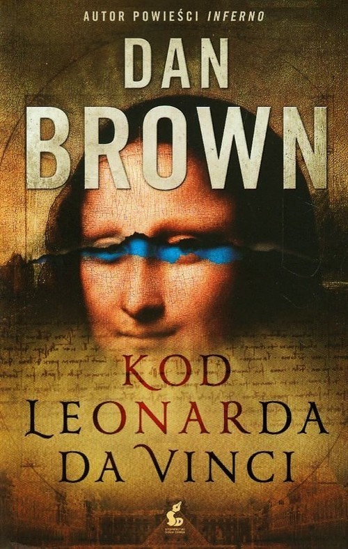 okładka Kod Leonarda da Vinci książka | Dan Brown