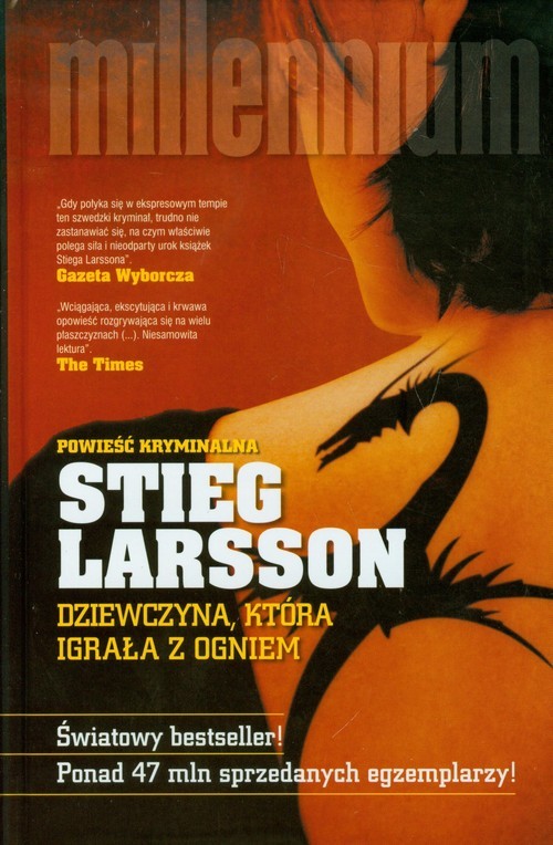 okładka Dziewczyna, która igrała z ogniem książka | Stieg Larsson