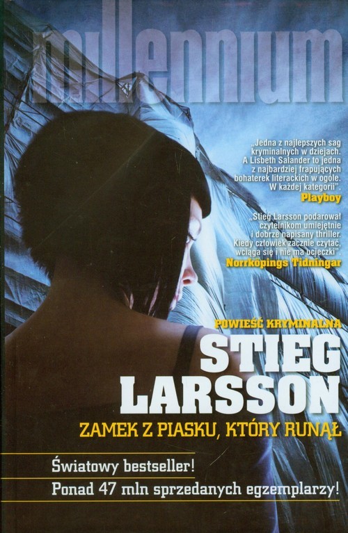 okładka Zamek z piasku, który runął książka | Stieg Larsson