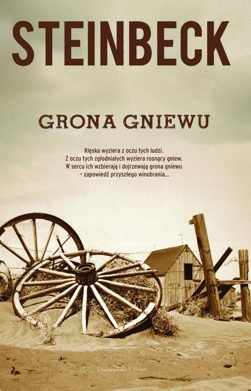 okładka Grona gniewu książka | John Steinbeck