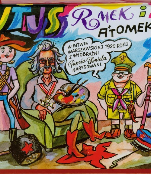 okładka Tytus Romek i Atomek w Bitwie Warszawskiej. 1920 z wyobraźni Papcia Chmiela narysowani książka | Henryk Chmielewski (Papcio Chmiel)