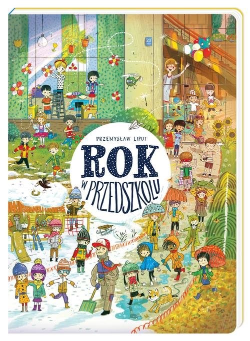 okładka Rok w przedszkolu książka | Liput Przemysław