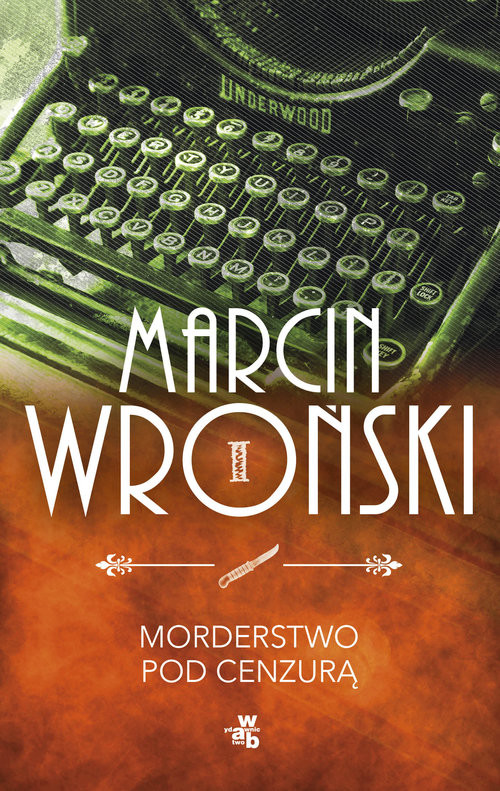 okładka Morderstwo pod cenzurą książka | Marcin Wroński