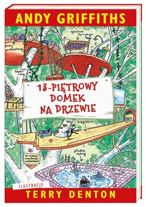 okładka 13-piętrowy domek na drzewie książka | Andy Griffiths