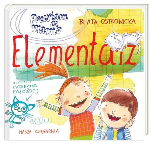 okładka Poczytam ci, mamo Elementarz książka | Beata Ostrowicka