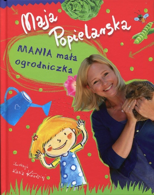 okładka Mania mała ogrodniczka książka | Popielarska Maja