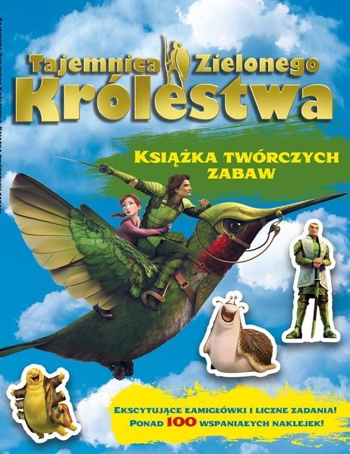 okładka Tajemnica Zielonego Królestwa. Książka twórczych zabaw książka | Praca Zbiorowa