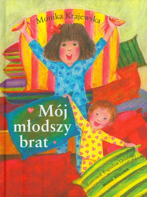 okładka Mój młodszy brat książka | Krajewska Monika