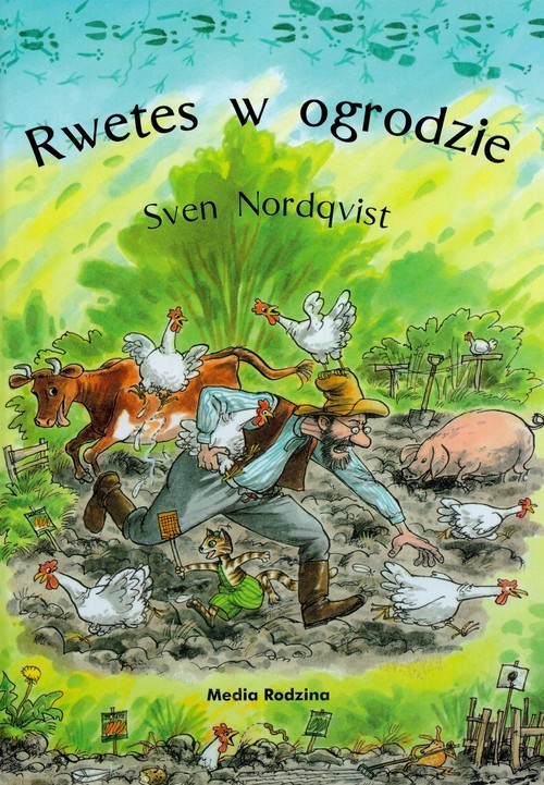 okładka Rwetes w ogrodzie książka | Sven Nordqvist