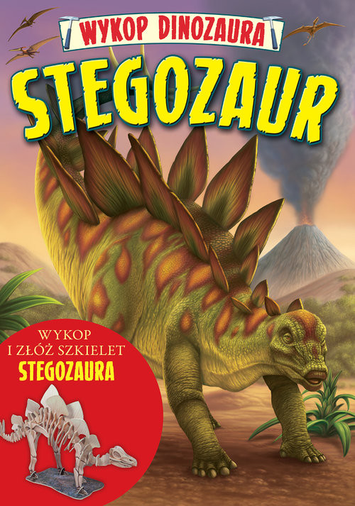 okładka Wykop dinozaura. Stegozaur książka