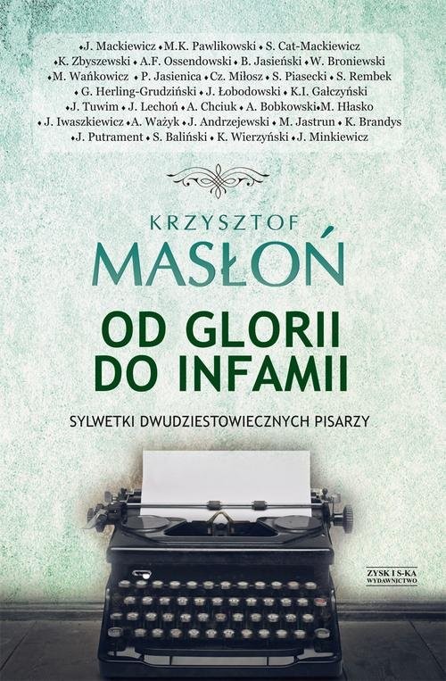 okładka Od glorii do infamii książka | Krzysztof Masłoń