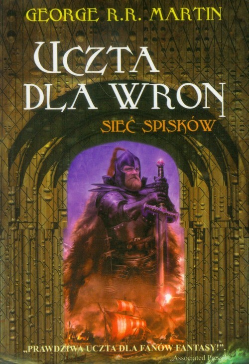 okładka Uczta dla wron. Tom 2. Sieć spisków książka | George R.R. Martin