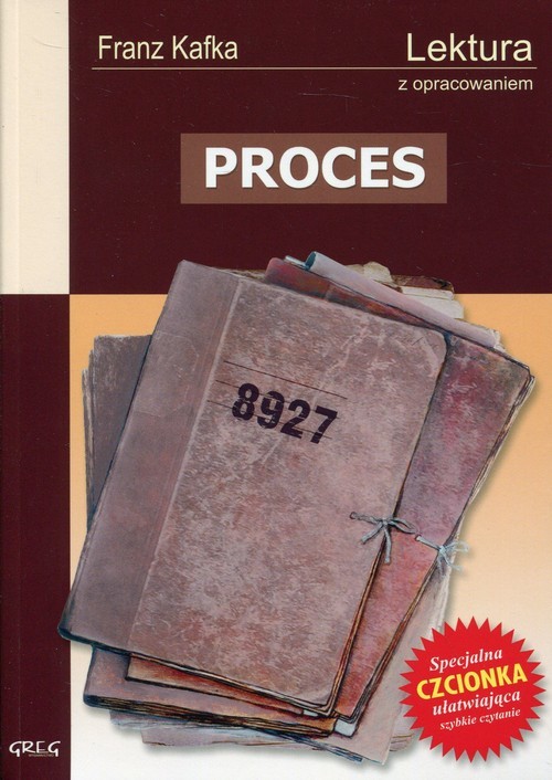 okładka Proces Wydanie z opracowaniem książka | Franz Kafka