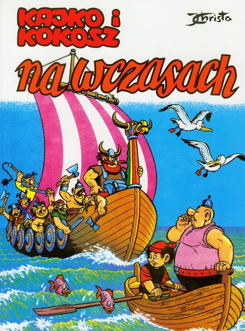 okładka Kajko i Kokosz Na wczasach książka | Janusz Christa