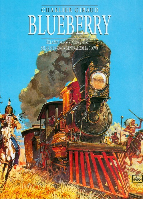 okładka Plansze Europy Blueberry Żelazny koń książka | Charlier Giraud