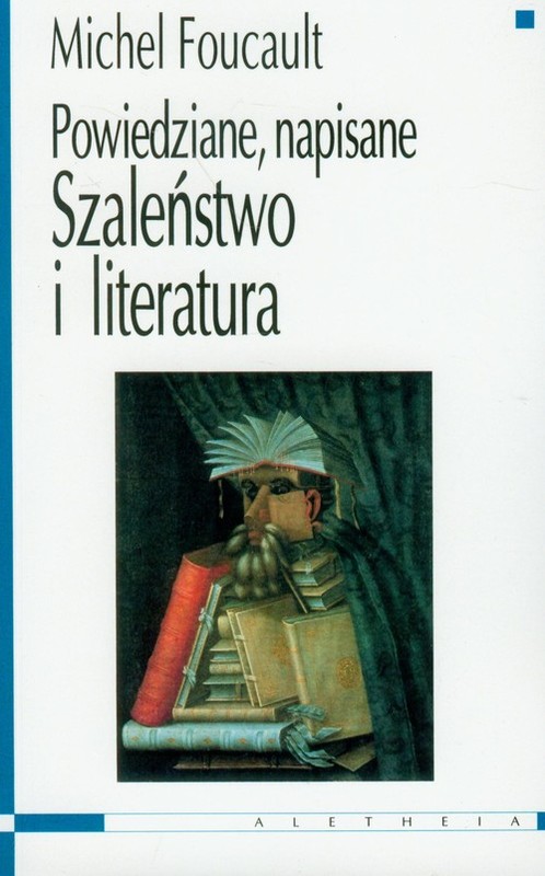okładka szaleństwo i literatura książka | Michel Foucault
