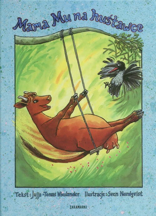 okładka Mama Mu na huśtawce książka | Jujja Wieslander, Tomas Wieslander