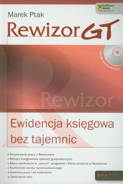 okładka Rewizor GT Ewidencja księgowa bez tajemnic książka | Ptak Marek