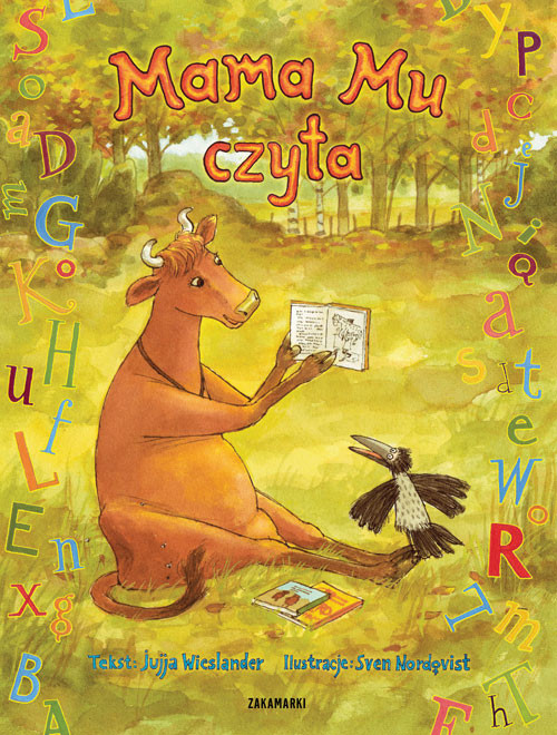 okładka Mama Mu czyta książka | Jujja Wieslander