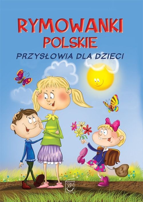 okładka Rymowanki polskie Przysłowia dla dzieci książka | Strzemińska-Więckowiak Dorota