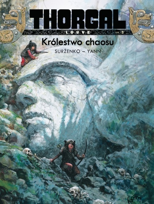okładka Thorgal Louve Królestwo chaosu Tom 3 książka | Roman Surżenko, Yann Le Pennetier (Yann)