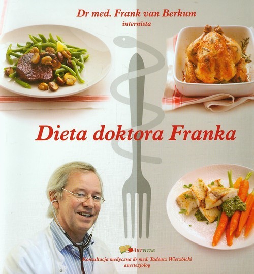 okładka Dieta doktora Franka książka | Frank van Berkum