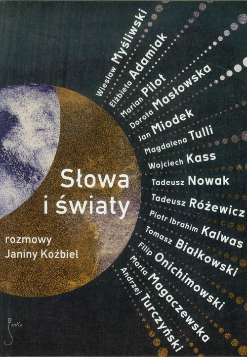 okładka Słowa i światy Rozmowy Janiny Koźbiel książka