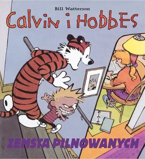 okładka Calvin i Hobbes Zemsta pilnowanych Tom 5 książka | Watterson Bill