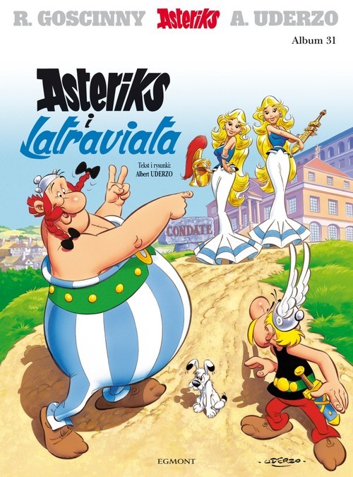 okładka Asteriks i Latraviata książka | Albert Uderzo