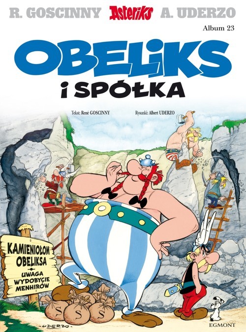 okładka Asteriks Obeliks i spółka Tom 23 książka | René Goscinny, Albert Uderzo