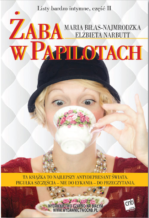 okładka Żaba w papilotach książka | Biłas-Najmrodzka Maria