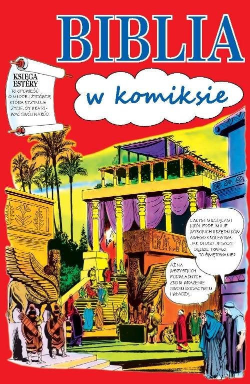 okładka Biblia w komiksie książka | Iva Hoth