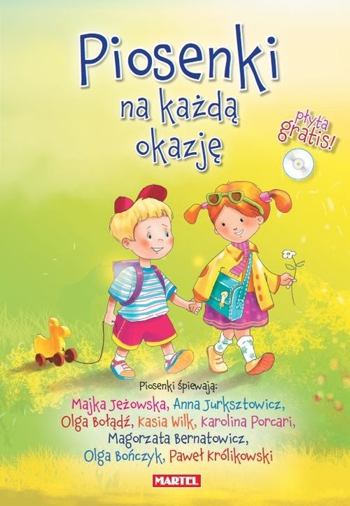 okładka Piosenki na każdą okazję + CD książka