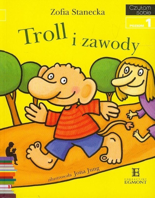 okładka Czytam sobie Troll i zawody Poziom 1 książka | Zofia Stanecka