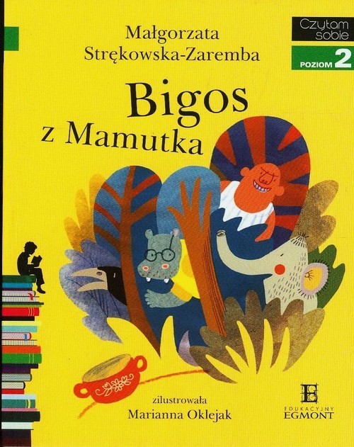 okładka Bigos z Mamutka Czytam sobie poziom 2 książka | Małgorzata Strękowska-Zaremba