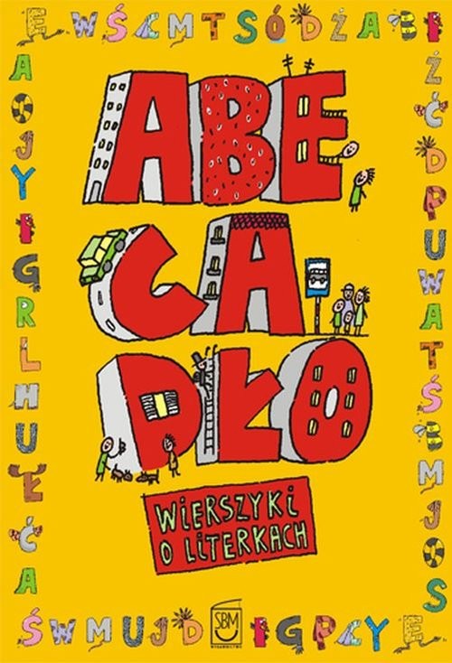 okładka Abecadło Wierszyki o literkach książka | Anna Edyk-Psut