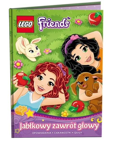okładka Lego Friends Jabłkowy zawrót głowy książka