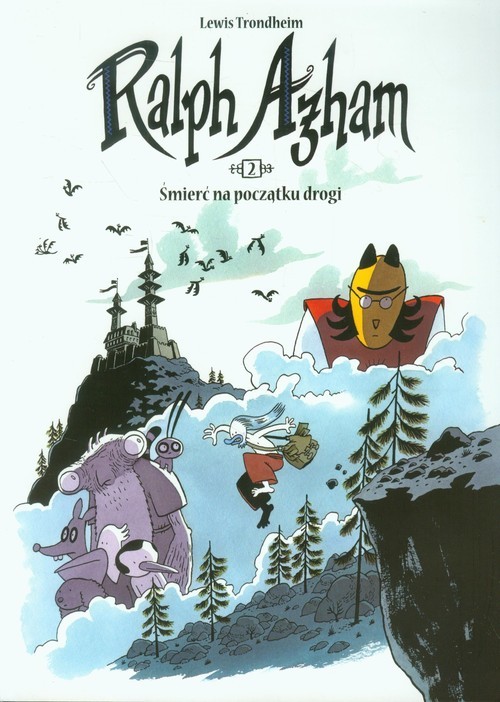 okładka Ralph Azham 2 Śmierć na początku drogi książka | Trondheim Lewis