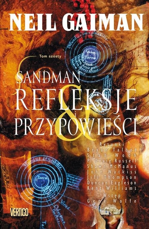 okładka Sandman Tom 6 Refleksje i przypowieści książka