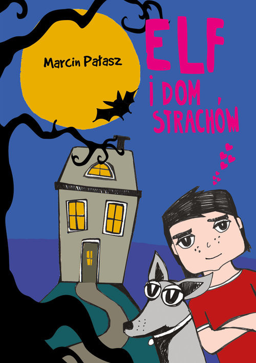 okładka Elf i dom strachów książka | Marcin Pałasz