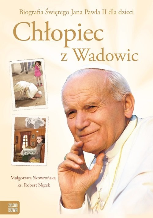 okładka Chłopiec z Wadowic wydanie specjalne książka