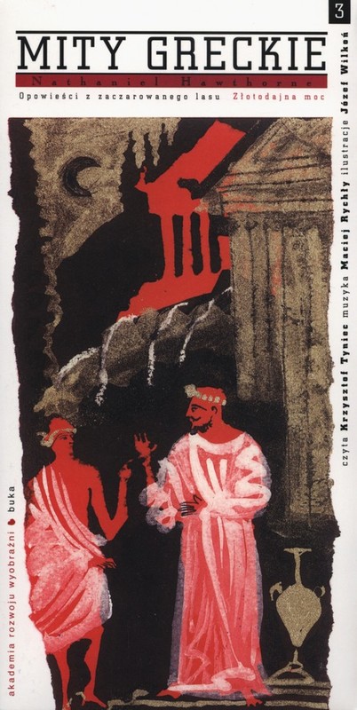 okładka Mity greckie Złotadajna moc + CD książka | Nathaniel Hawthorne